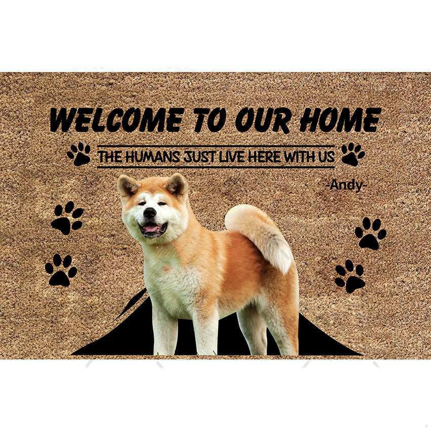 Personal Name Pet Cat And Dog Rug