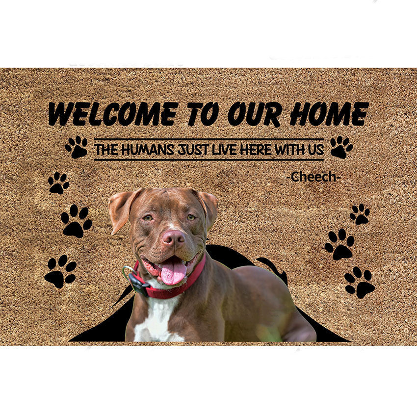 Personal Name Pet Cat And Dog Rug